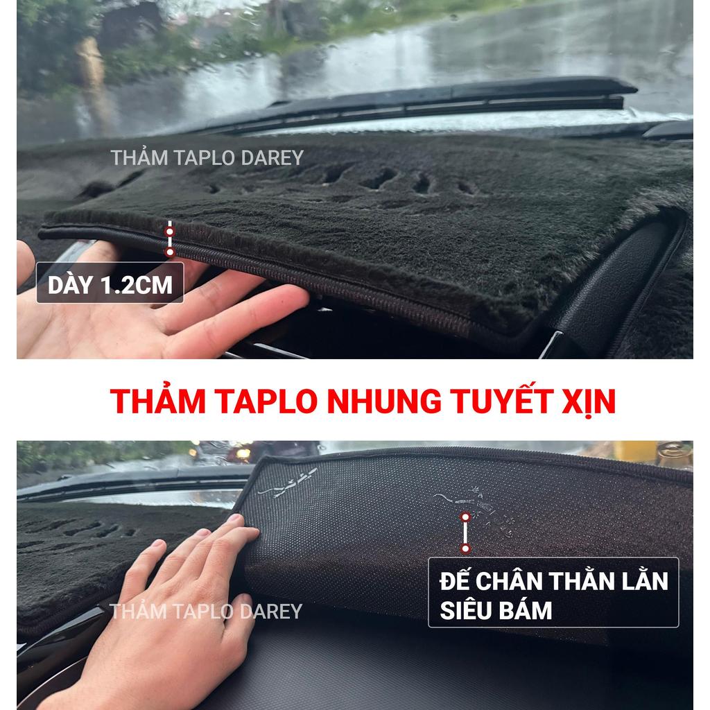 Chi tiết đường may viền thảm taplo