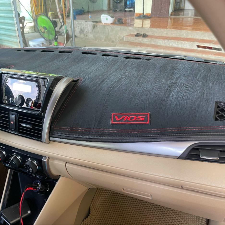 Toyota Vios sau khi trải thảm taplo - ảnh 4