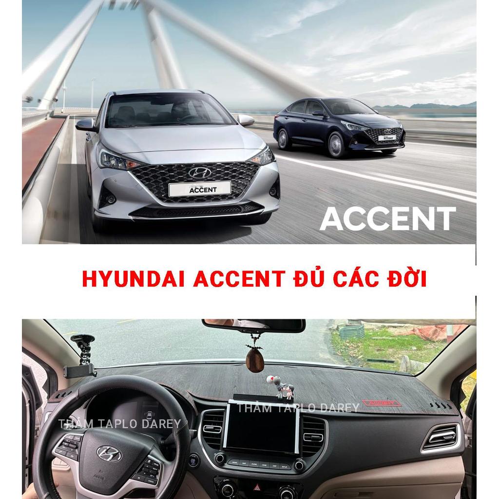 Hyundai Accent sau khi trải thảm taplo - ảnh 1